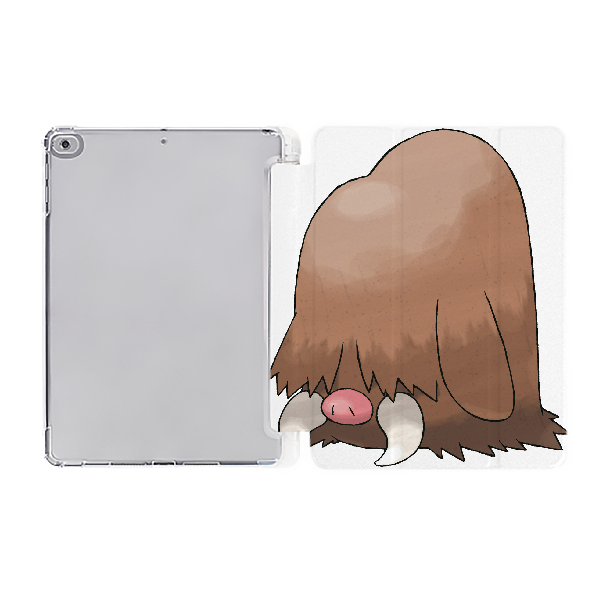 （画像用） ポケットモンスター Pokémon IPad ケース ペン収納付き 三つ折りスタンド PUレザー×シリコン 対応機種9.5/10.5/10.9インチ